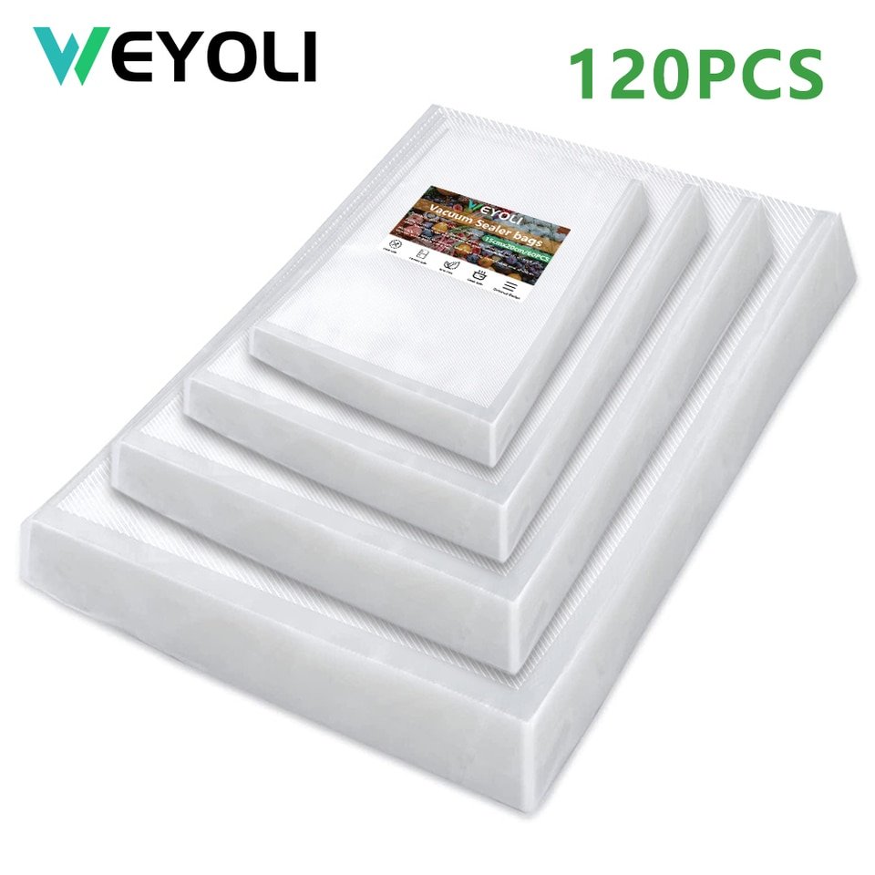 Sacs de Scellage Sous Vide Alimentaire Weyoli 120pcs