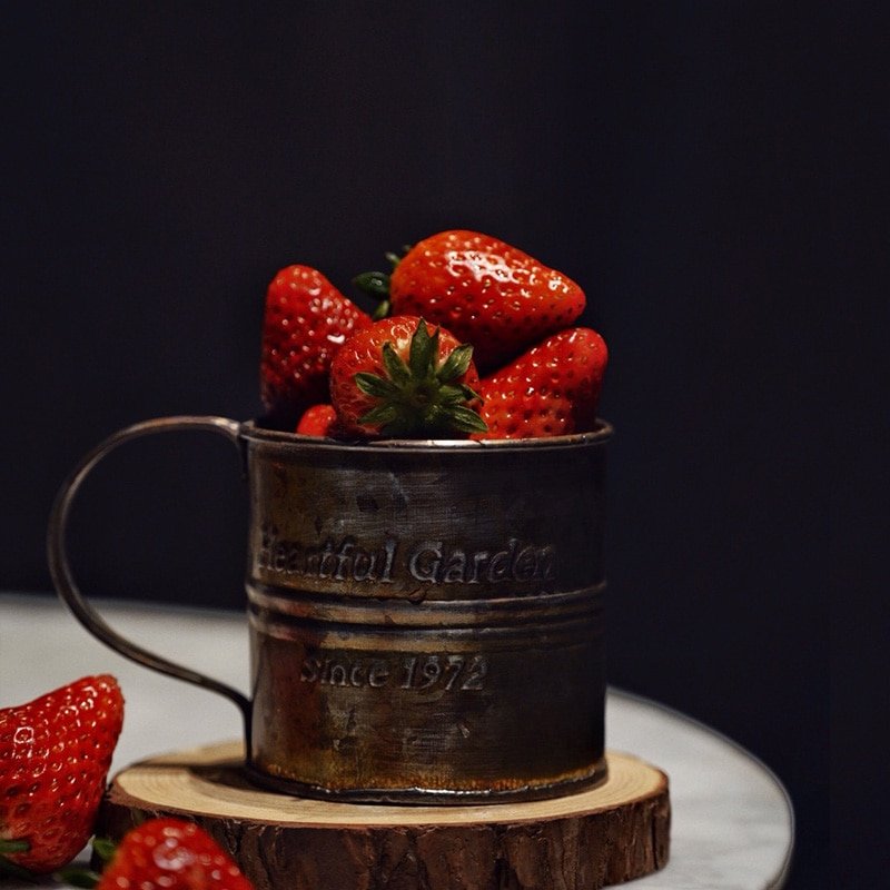 Tasse Vintage à Motif Anglais pour Cuisine et Photographie