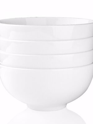 Ensemble de 4 Bols pour Soupe, Salade et Céréales de 1250ml/43oz MALACASA Series Regular