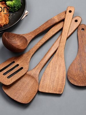 Spatule en Bois Antiadhésive