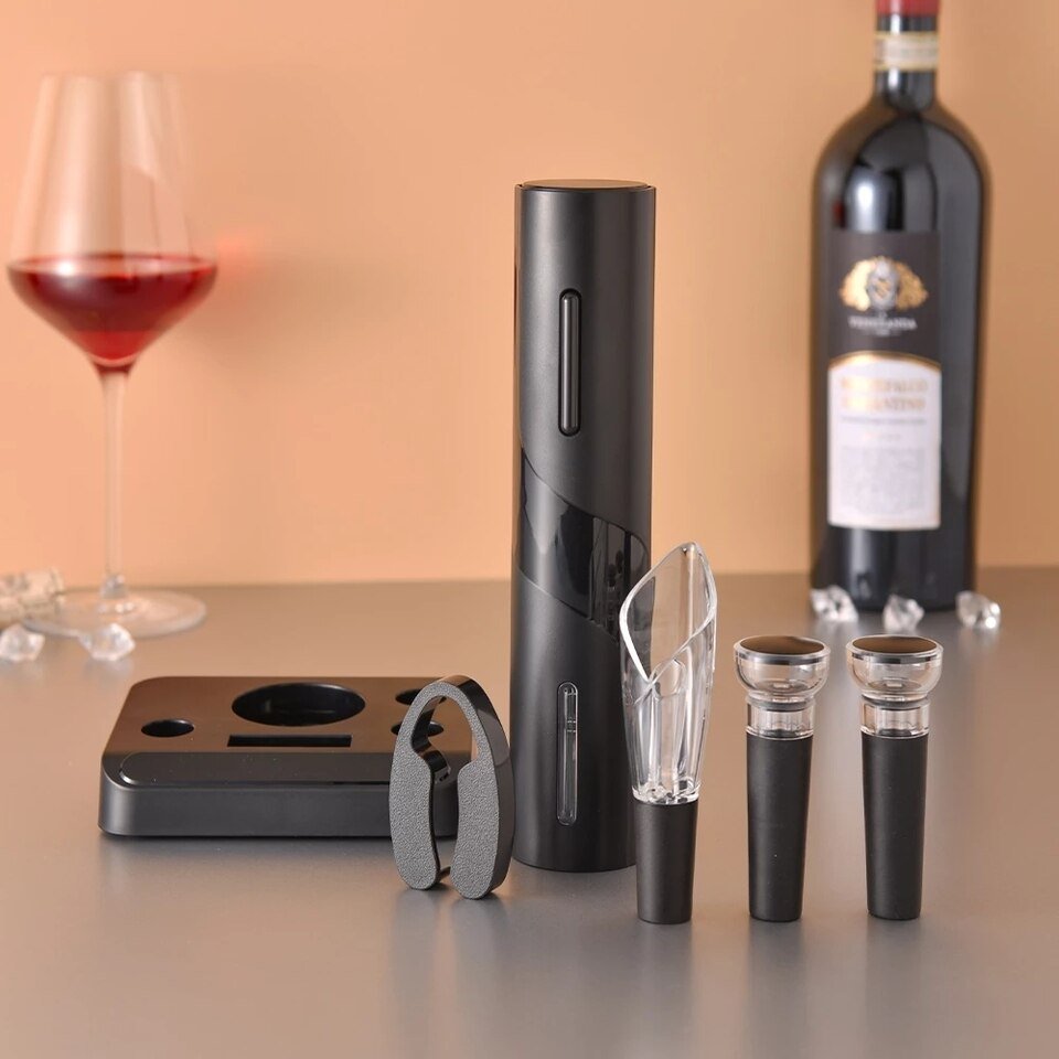 Ouvre-Bouteille Électrique pour Vin Rouge