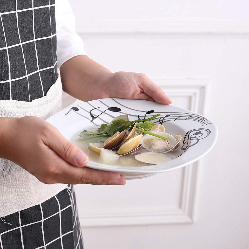 Set de Vaisselle Veweet Melody 18 Pièces à Thème Musical - 3