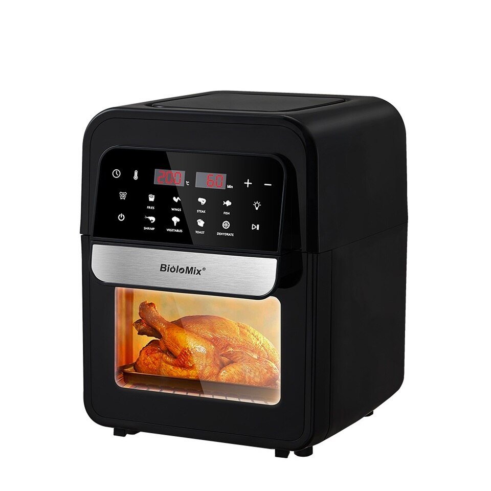 Friteuse à Air Chaud Multifonction avec Écran Tactile LED 7L/12L/15L BioloMix