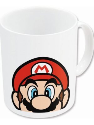 Mug en Céramique Super Mario Rouge et Blanc