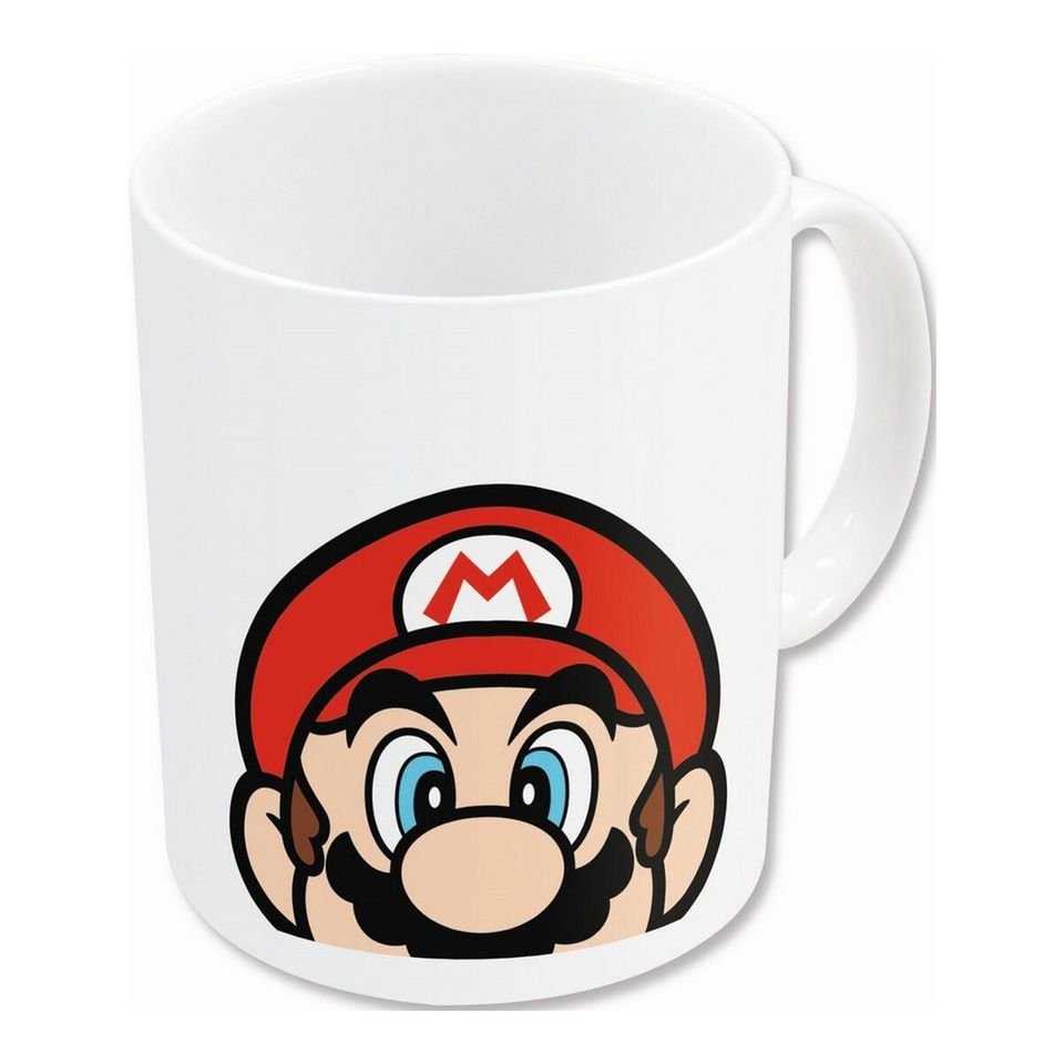 Mug en Céramique Super Mario Rouge et Blanc