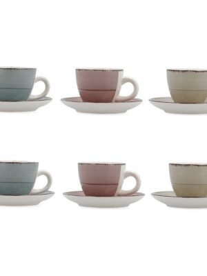 Ensemble de 12 Tasses à Café Quid Vita Morning (90 ml)