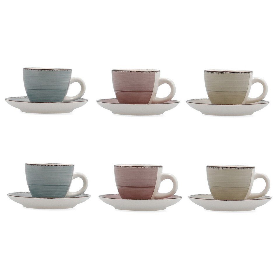 Ensemble de 12 Tasses à Café Quid Vita Morning (90 ml)