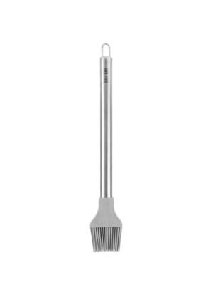 Brosse de Cuisine en Silicone et Acier Inoxydable Quttin, 31,5 x 5 cm