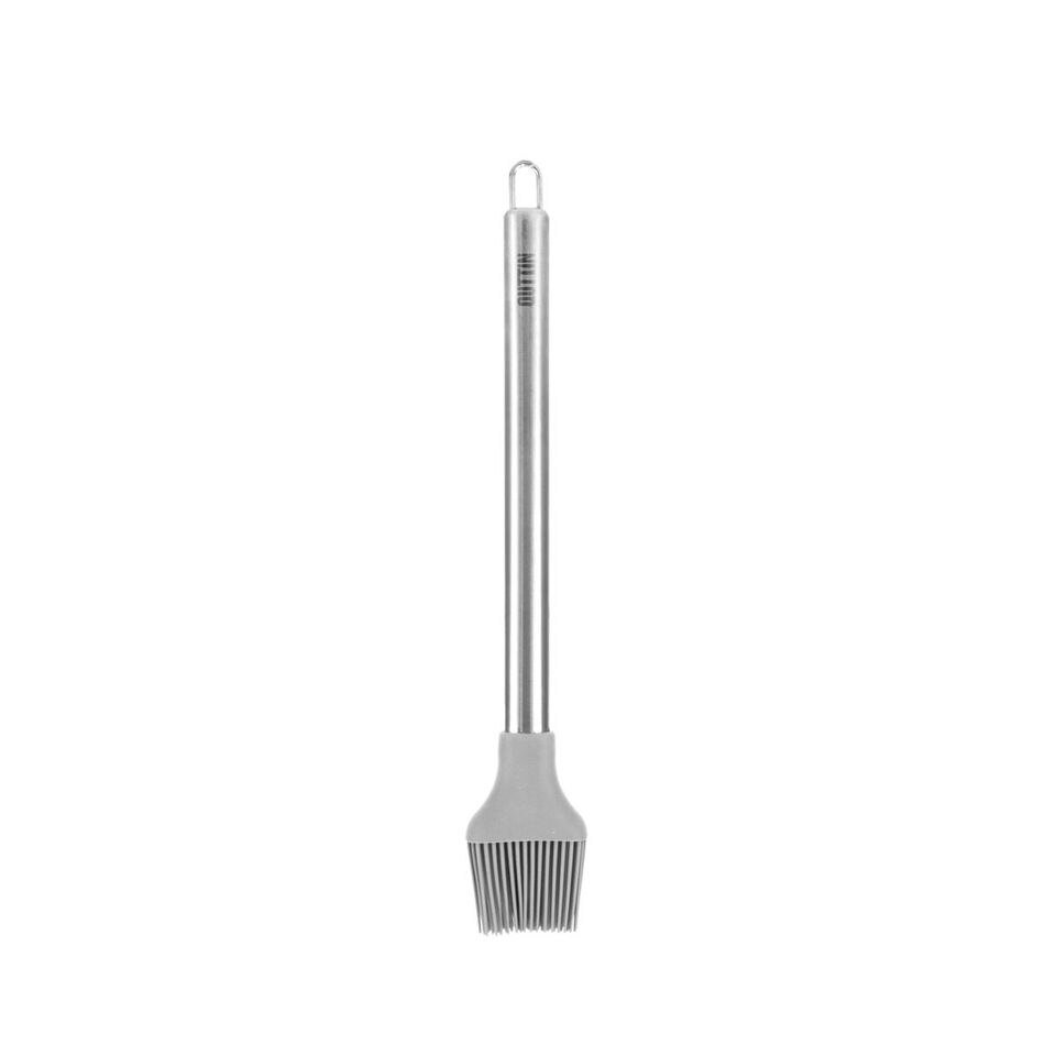 Brosse de Cuisine en Silicone et Acier Inoxydable Quttin, 31,5 x 5 cm