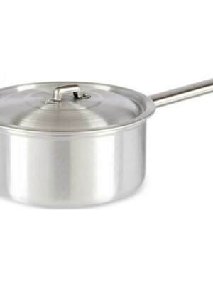 Casserole avec Couvercle en Aluminium Argenté 2 L