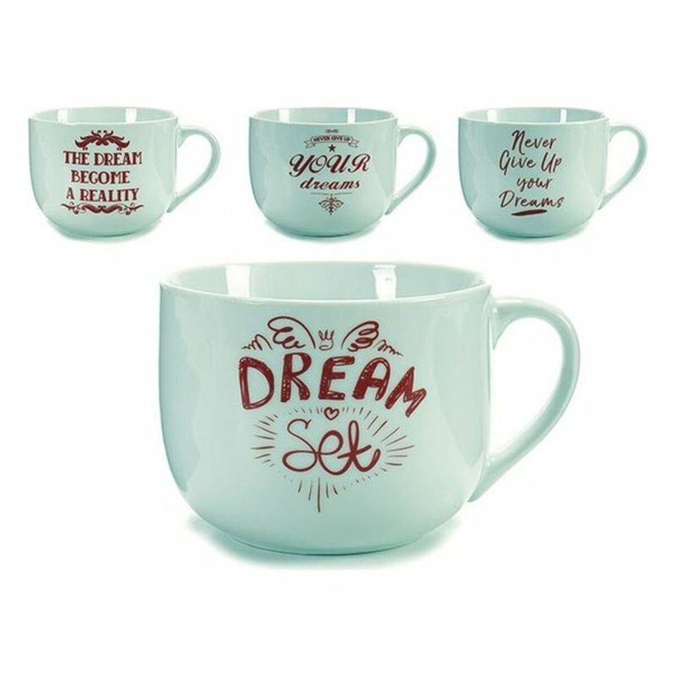 Tasse en Porcelaine Rouge "Dream"