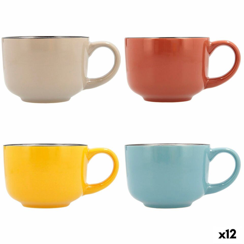 Tasse en Céramique Multicolore Quid Frappe (400 ml)