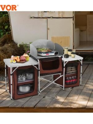 Table de Cuisine Pliable VEVOR pour Camping