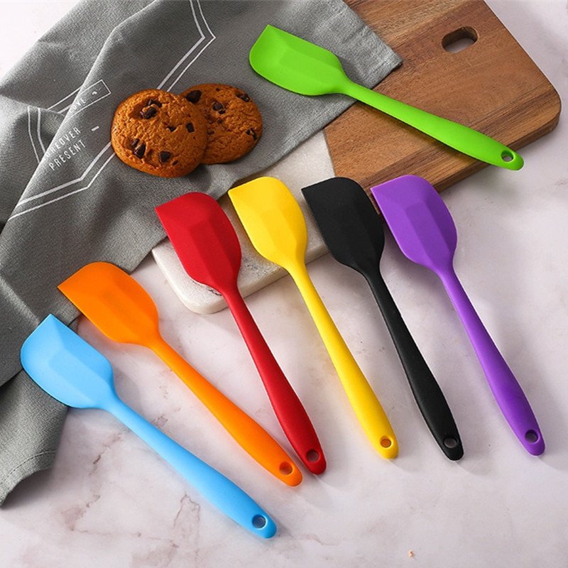 Ensemble de Spatules et Brosses en Silicone