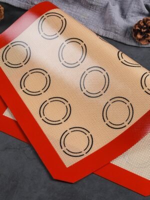 Tapis de Cuisson en Silicone pour Macarons