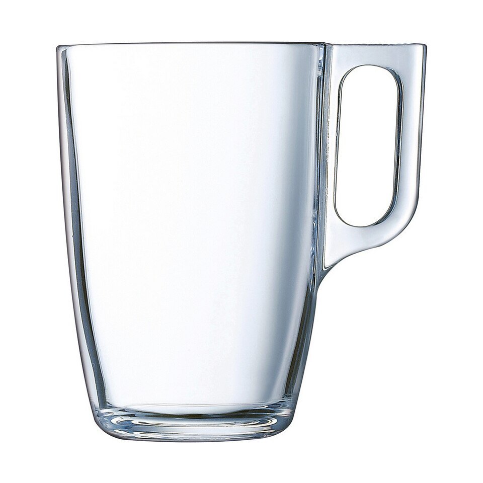 Ensemble de 6 Mugs Arcoroc en Verre Jaune de 40 cl