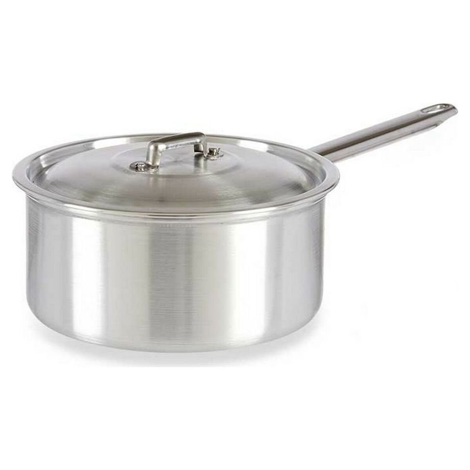 Casserole avec Couvercle en Aluminium Argenté 3 L