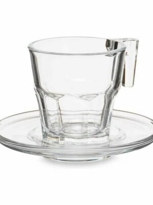 Ensemble de 4 Tasses et Soucoupes Casablanca 70 ml