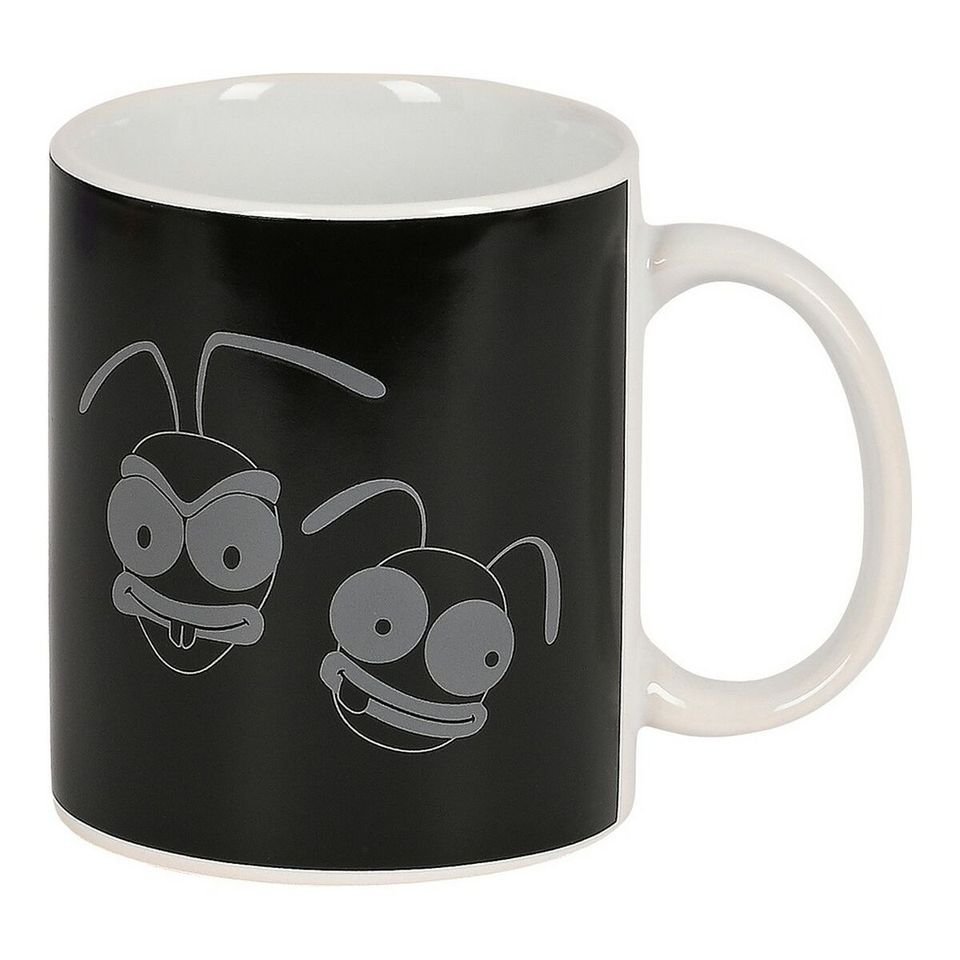 Mug El Hormiguero en Céramique Noir et Blanc