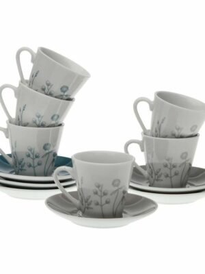 Ensemble de 6 Tasses à Café en Porcelaine Versa Nomma