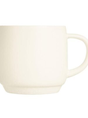 Ensemble de 6 Tasses Arcoroc Baril Beige, 190 ml