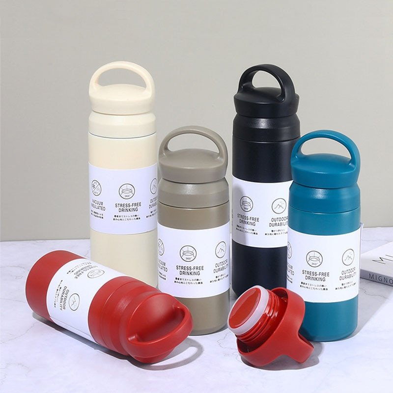 Thermos en acier inoxydable 304 de 350 ml ou 480 ml pour café