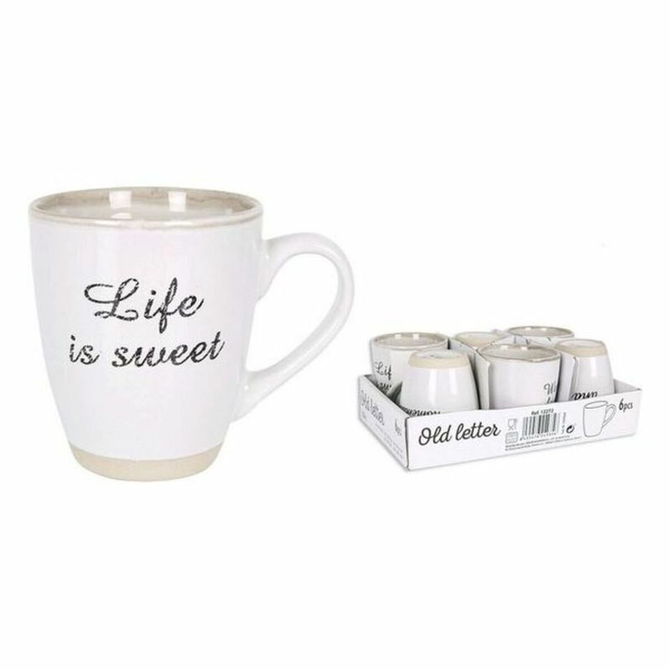 Mug en Céramique "Old Letter" de 200 ml