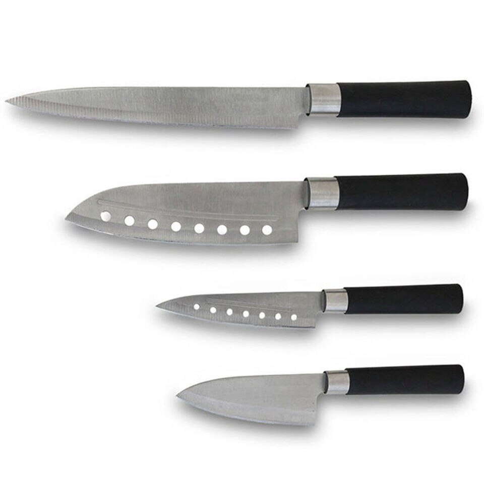 Ensemble de Couteaux Santoku Cecotec (4 pièces)