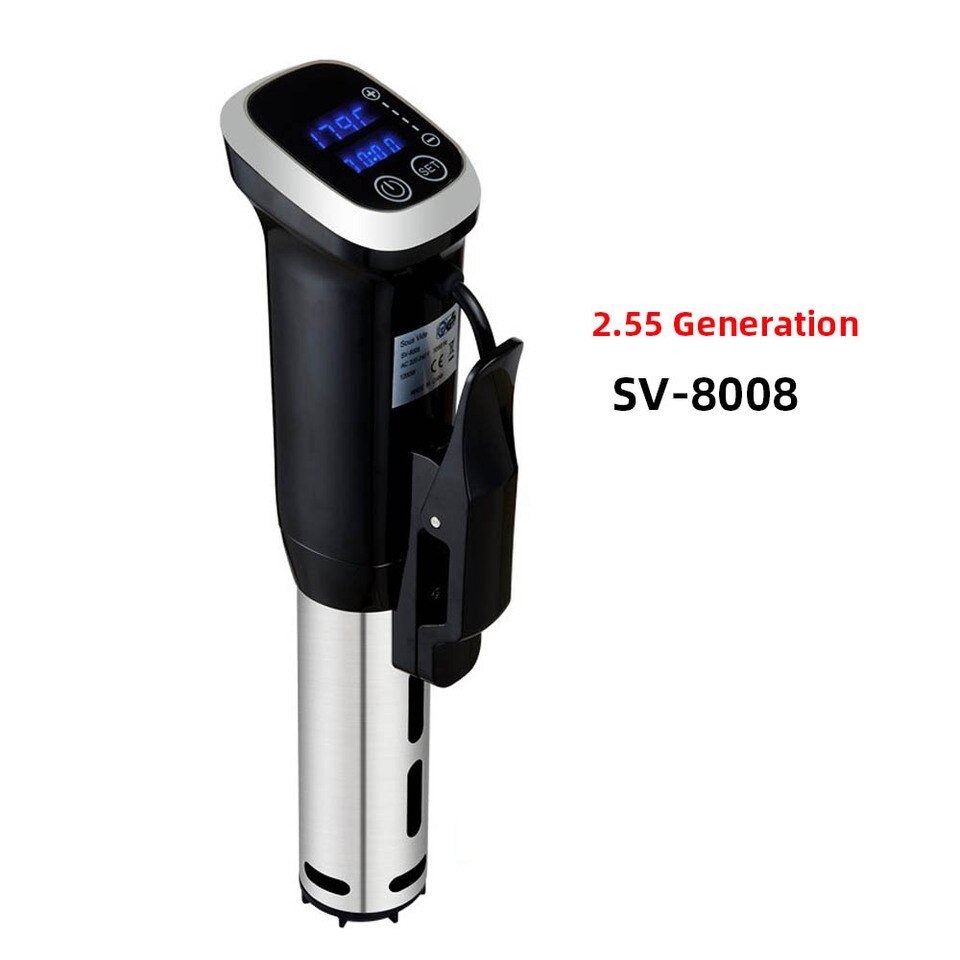 Cuiseur Sous Vide Étanche IPX7 de 2e à 4e Génération avec Contrôle LCD Digital BioloMix