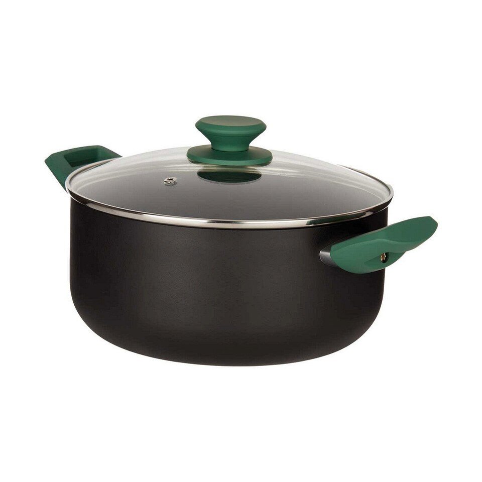 Casserole Black Green en Aluminium, 4,5 L