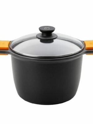 Casserole en Aluminium Endurci avec Couvercle (11 L)