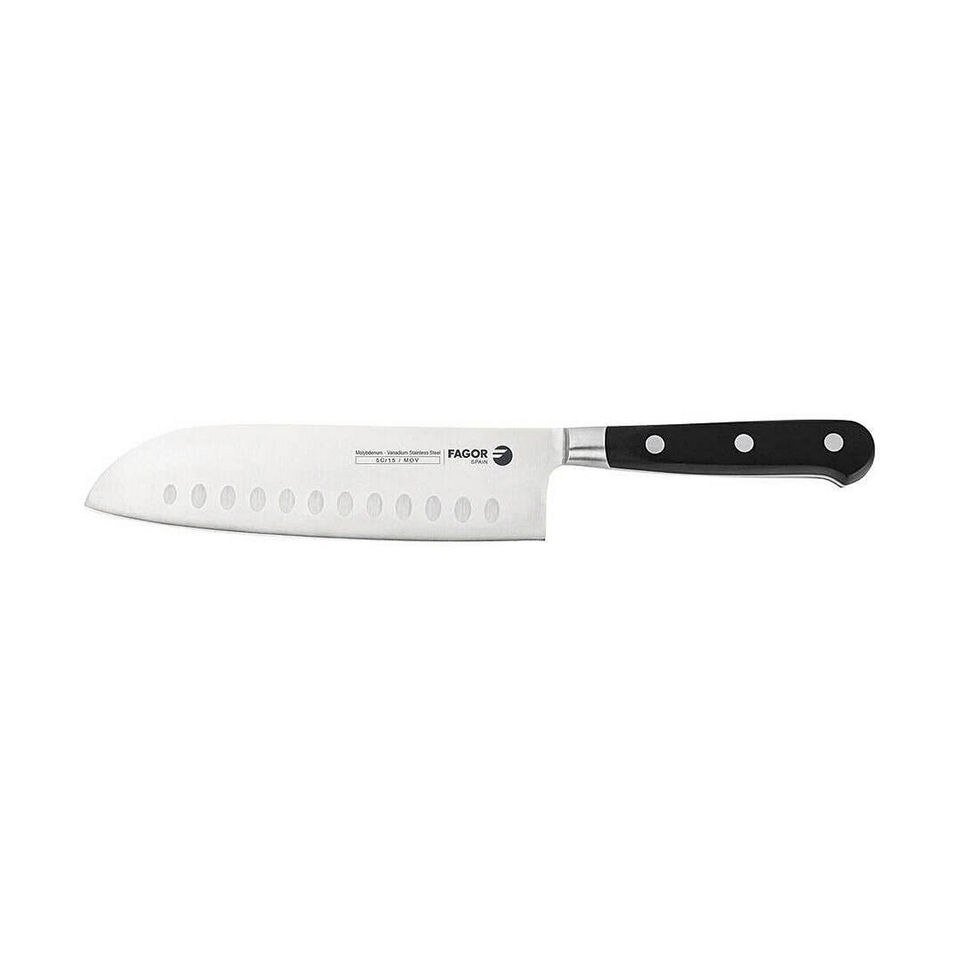 Couteau Santoku FAGOR Couper 18 cm en Acier Inoxydable