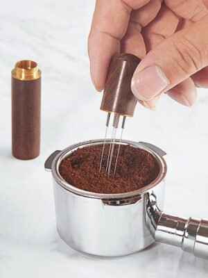 Distributeur de Poudre de Café en Acier Inoxydable