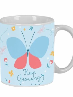 Mug en Céramique Bleu Clair BlackFit8 Mariposa