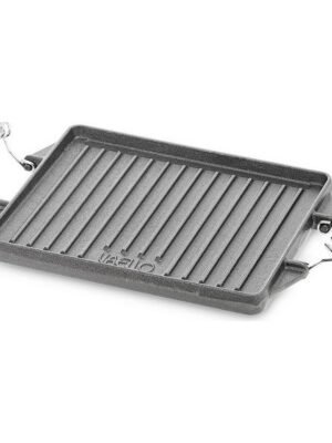 Plaque de Grill Vaello Rectangulaire en Fonte Grise