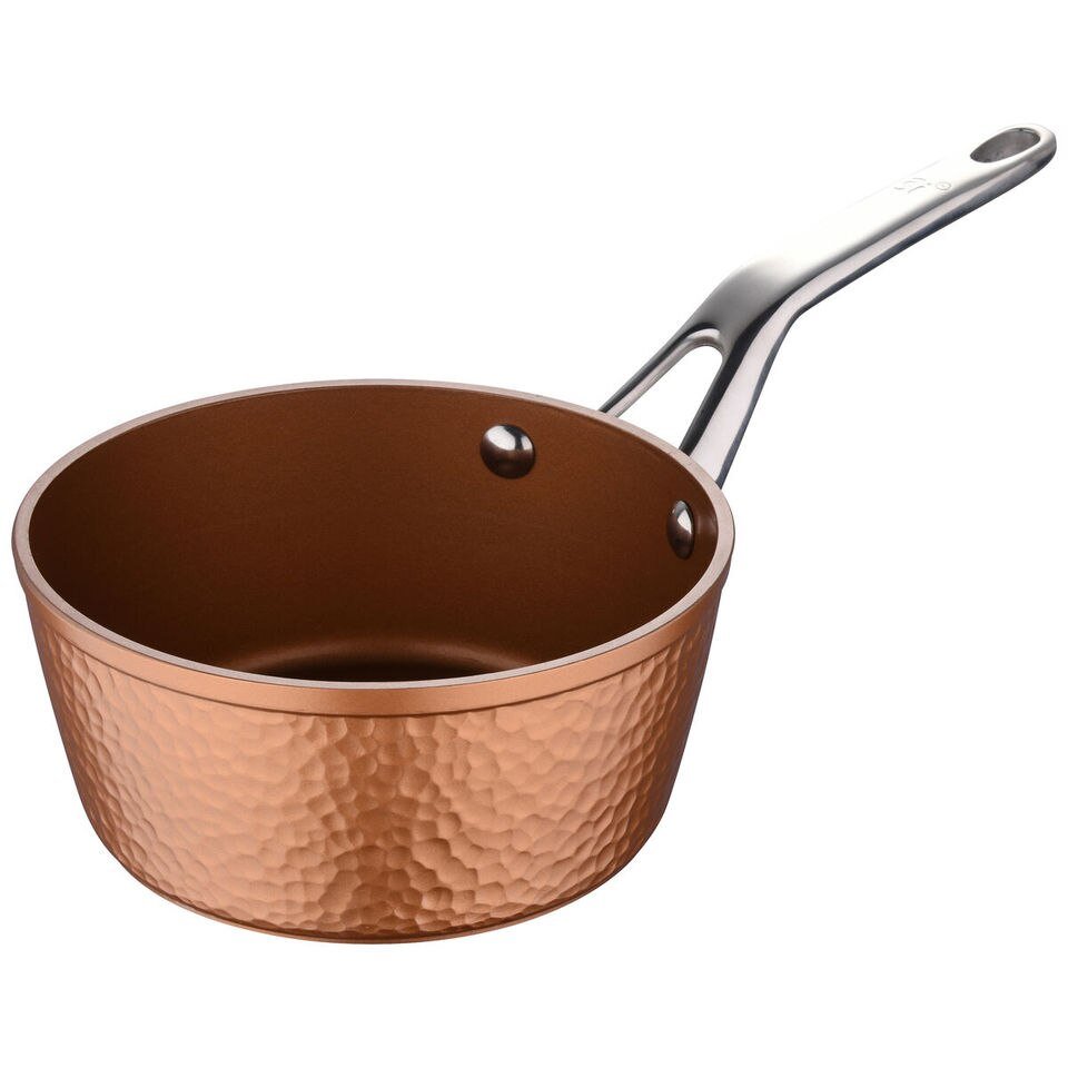 Sauteuse San Ignacio en Aluminium Durci Cuivré Ø 16 cm