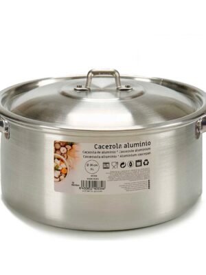 Casserole en Aluminium Argenté 3 L