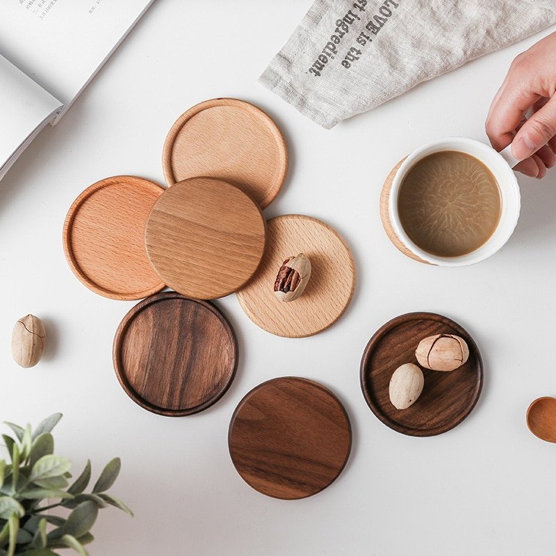 Sous-Verres en Bois Durables